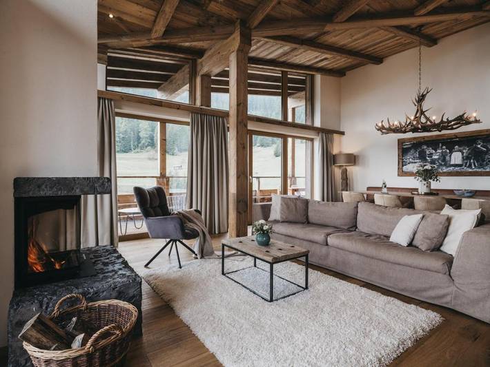 Ferienhaus für 12 Personen, mit Pool und Ausblick sowie Terrasse und Sauna, mit Haustier in Serfaus - 3