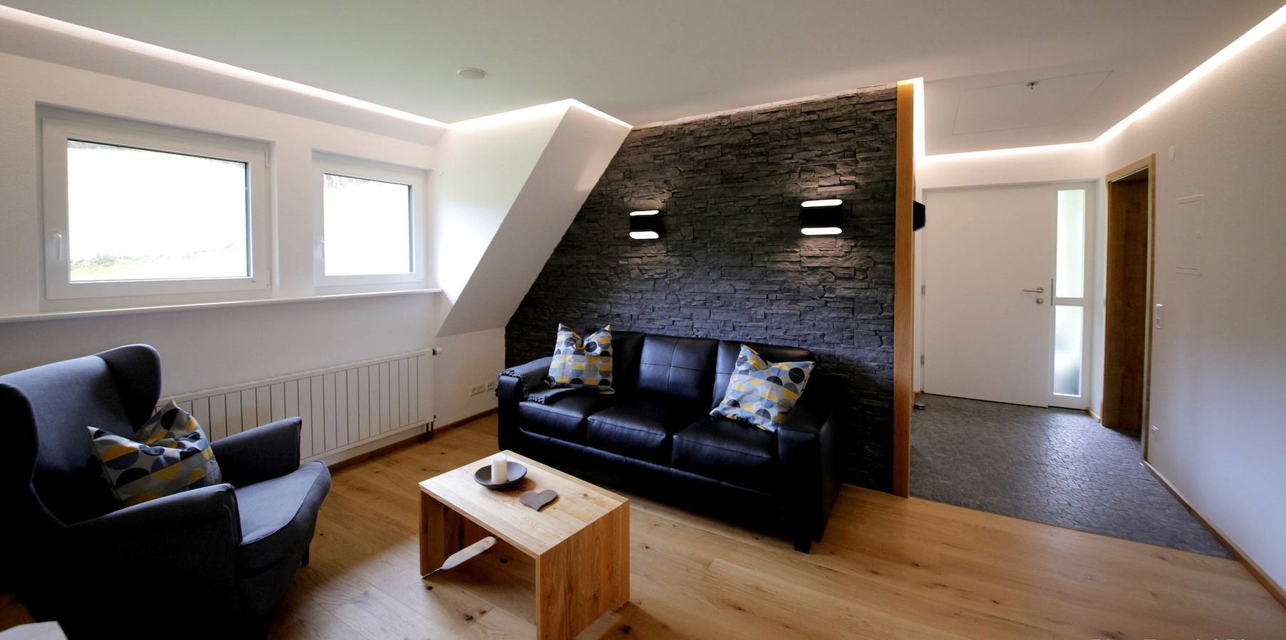 Ganze Wohnung, Ferienwohnung 'Vogtshof' mit Gemeinschaftsgarten, Balkon und Wlan in Unterkirnach, Mittlerer Schwarzwald