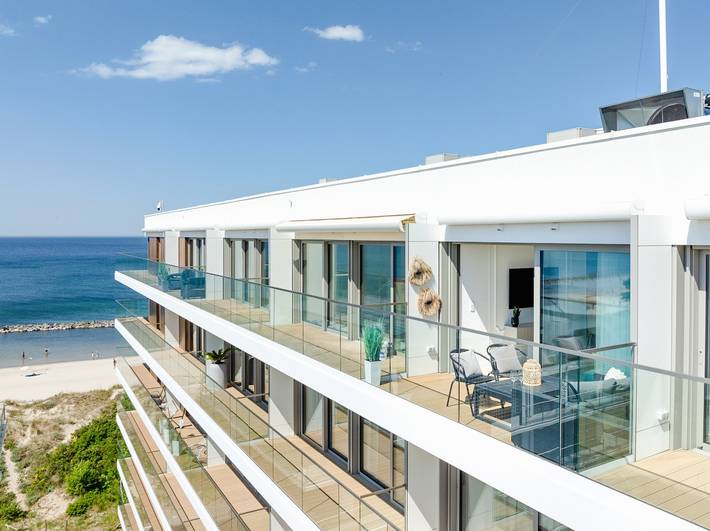 Ferienwohnung für 4 Personen, mit Balkon und Ausblick in Polen