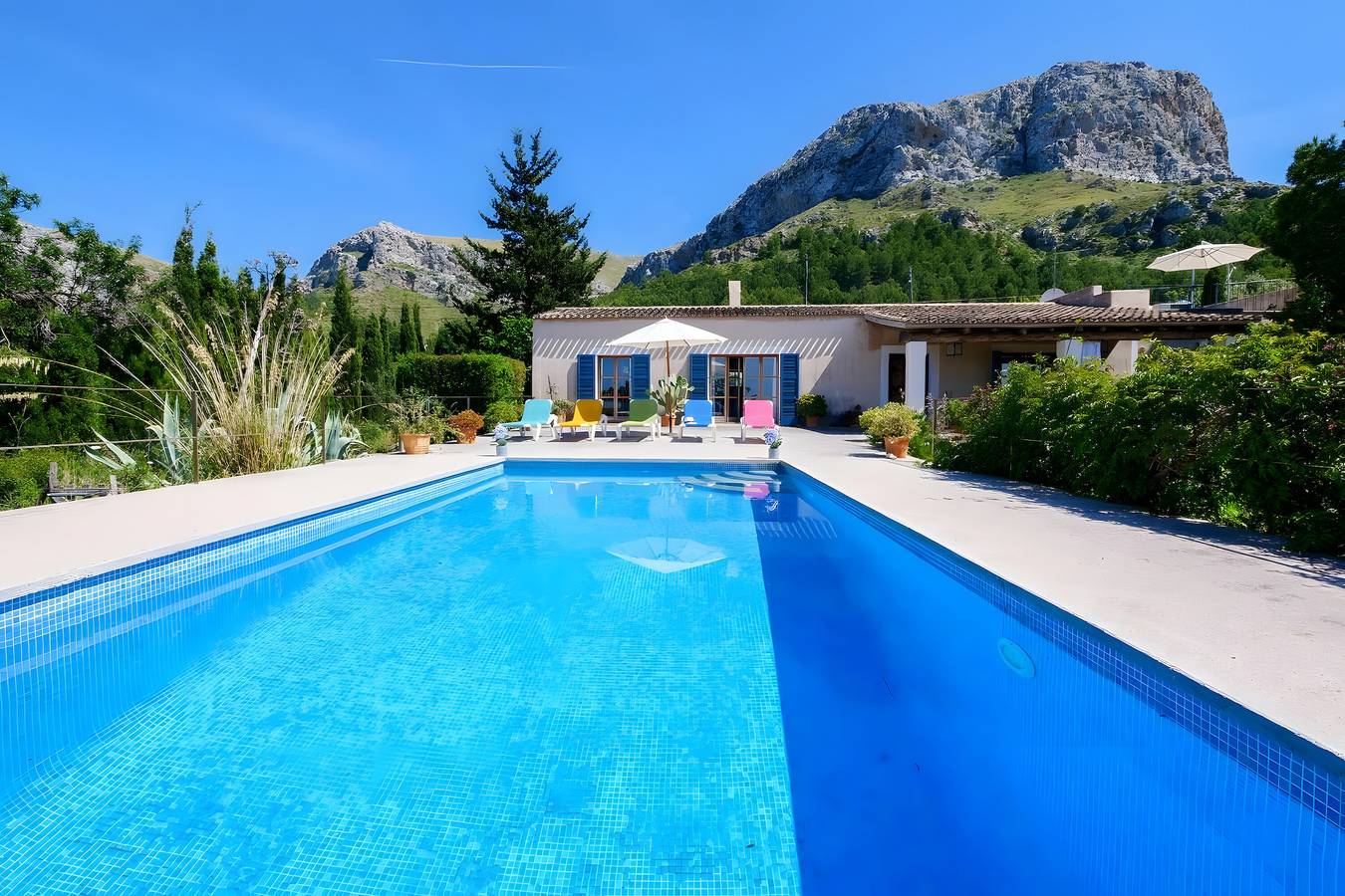 Casa de vacaciones "Es Parral" con piscina y Wi-Fi in Colònia de Sant Pere, Artà