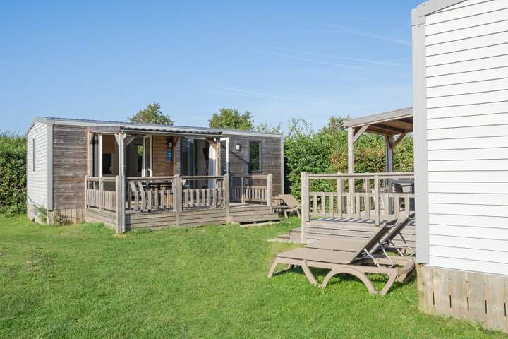 Glamping voor 4 personen, met Balkon/Terras en Terras in Zuid-Holland