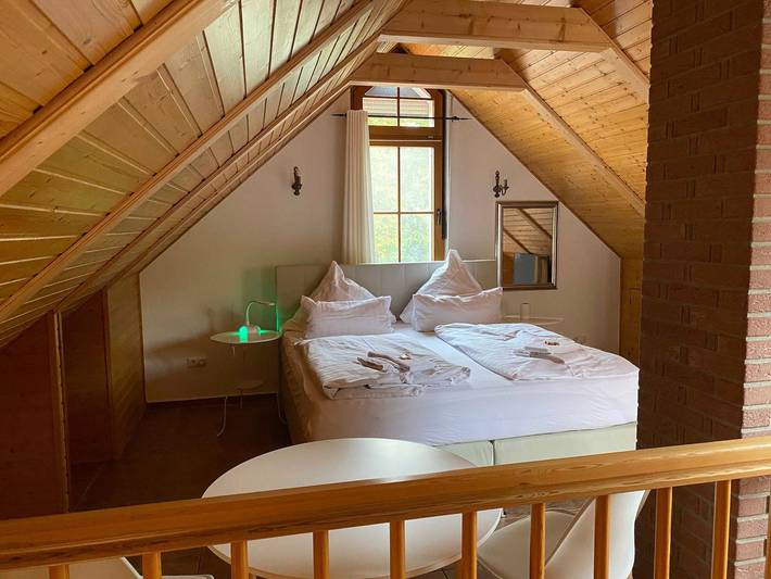 Ferienwohnung für 4 Personen, mit Balkon und Terrasse sowie Garten und Sauna in Bad Saarow - 4