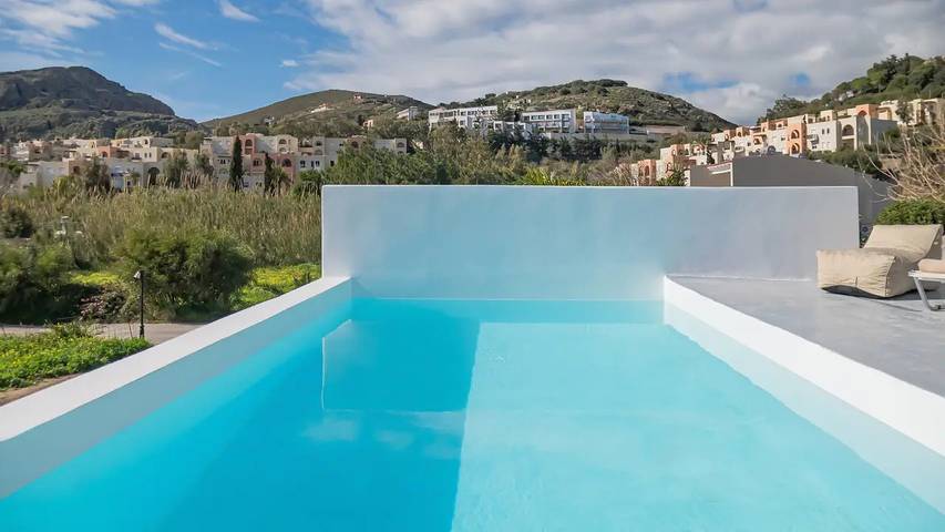 Ferienhaus für 5 Personen, mit Pool und Garten