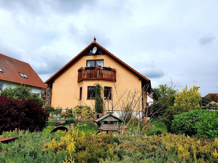 Ferienwohnung für 3 Personen, mit Balkon und Ausblick in Rackwitz