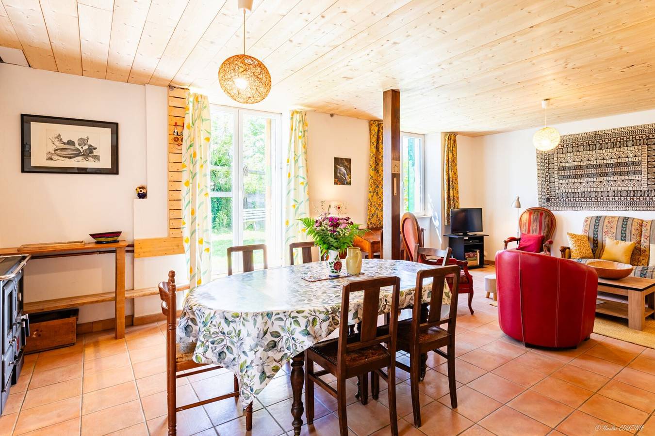 Gîte 8 places en ariège in Boussenac, Parc naturel régional des Pyrénées ariégeoises