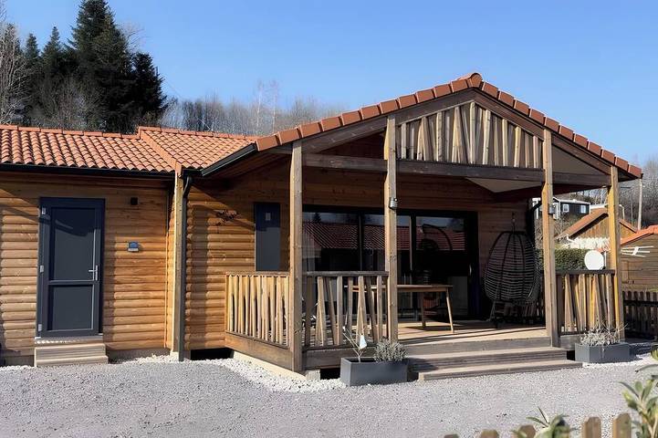 Chalet pour 6 personnes, avec jardin et jacuzzi, animaux acceptés - 1