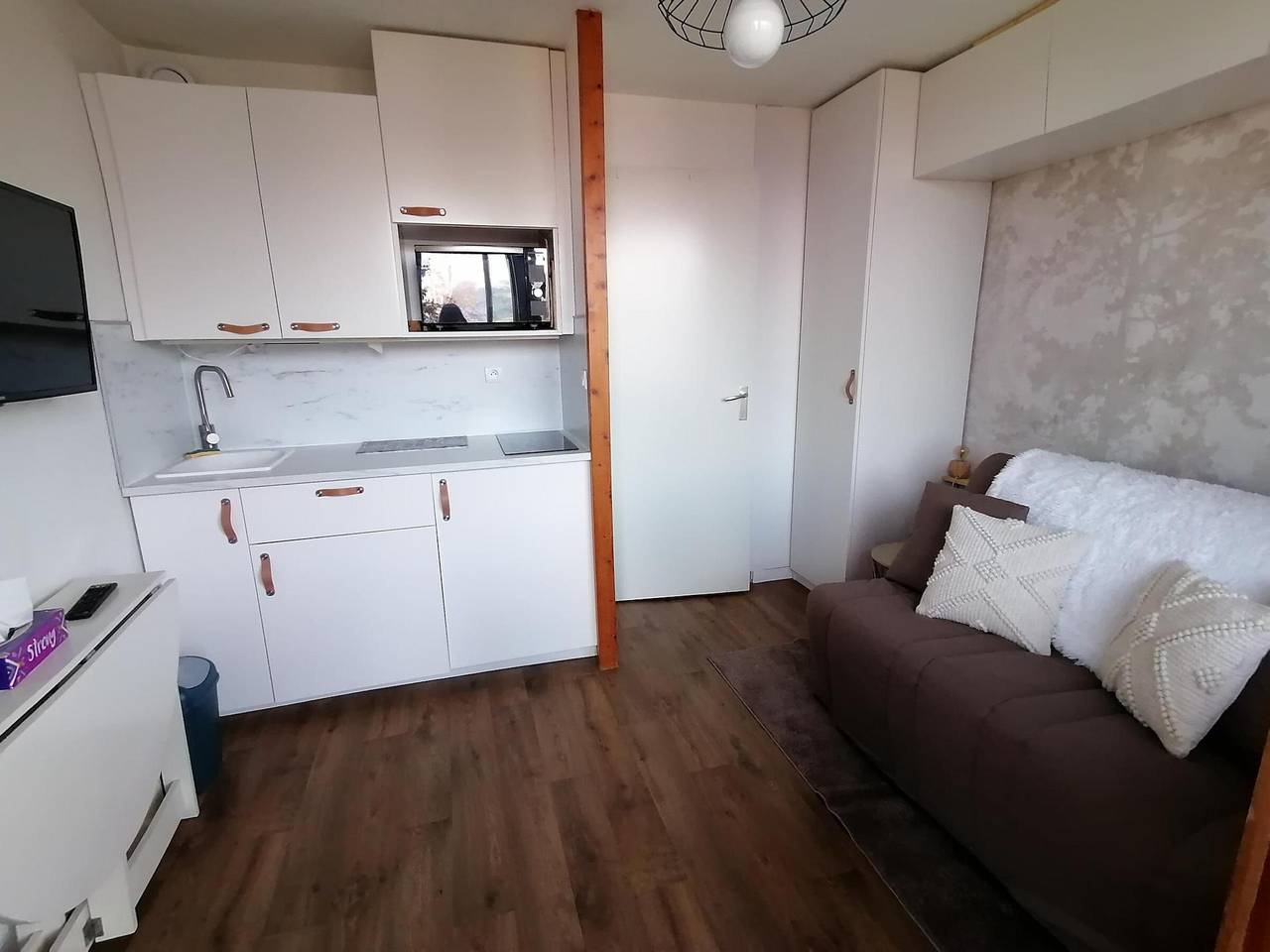 Estudio entero, Encantador estudio a pie de pistas con terraza y parking in La Plagne, Aime-la-Plagne