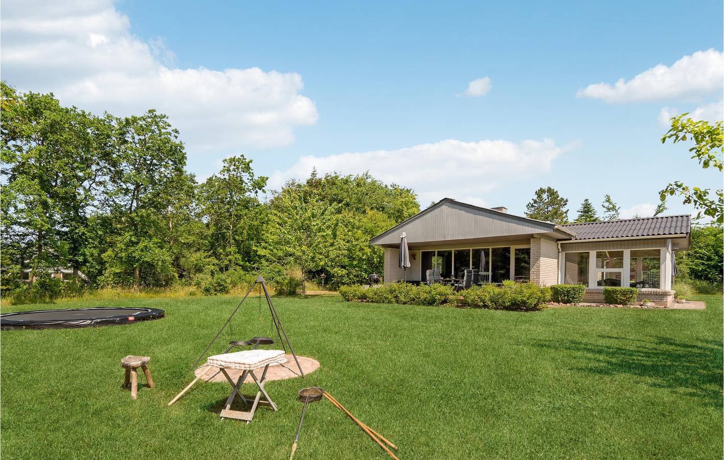 Ferienhaus für 6 Personen mit Garten in Ålbæk Strand, Limfjord in Westjütland
