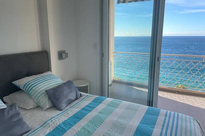 Entire apartment, Great 2 room apartment, with magnificient sea view , in front of the beach in Cannes, Mediterranean Coast (France)