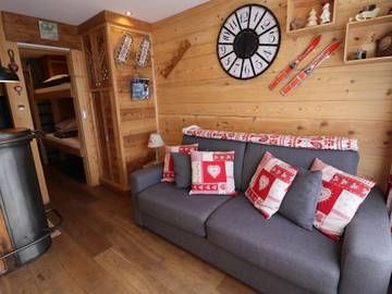 Chalet for 4 people, with terrace in Tignes