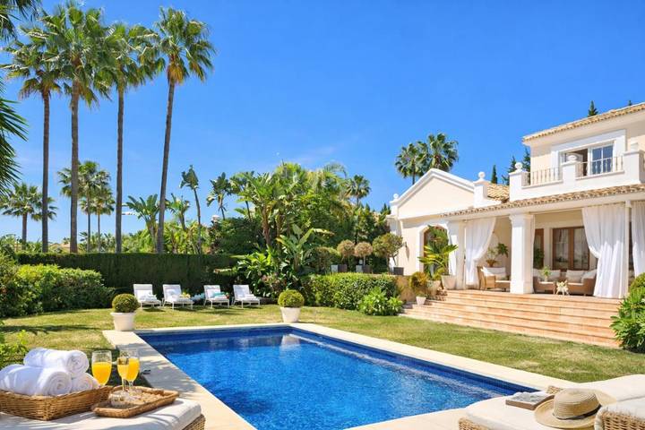 Finca für 6 Personen, mit Whirlpool und Terrasse sowie Pool und Ausblick in El Paraíso