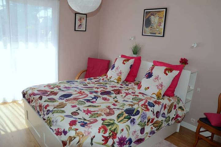 Appartement entier, Charmant Rez de Jardin,  Bretagne Sud,100m Grande Plage , Classe 4 Etoiles . in Batz-sur-Mer, Côte d'Amour