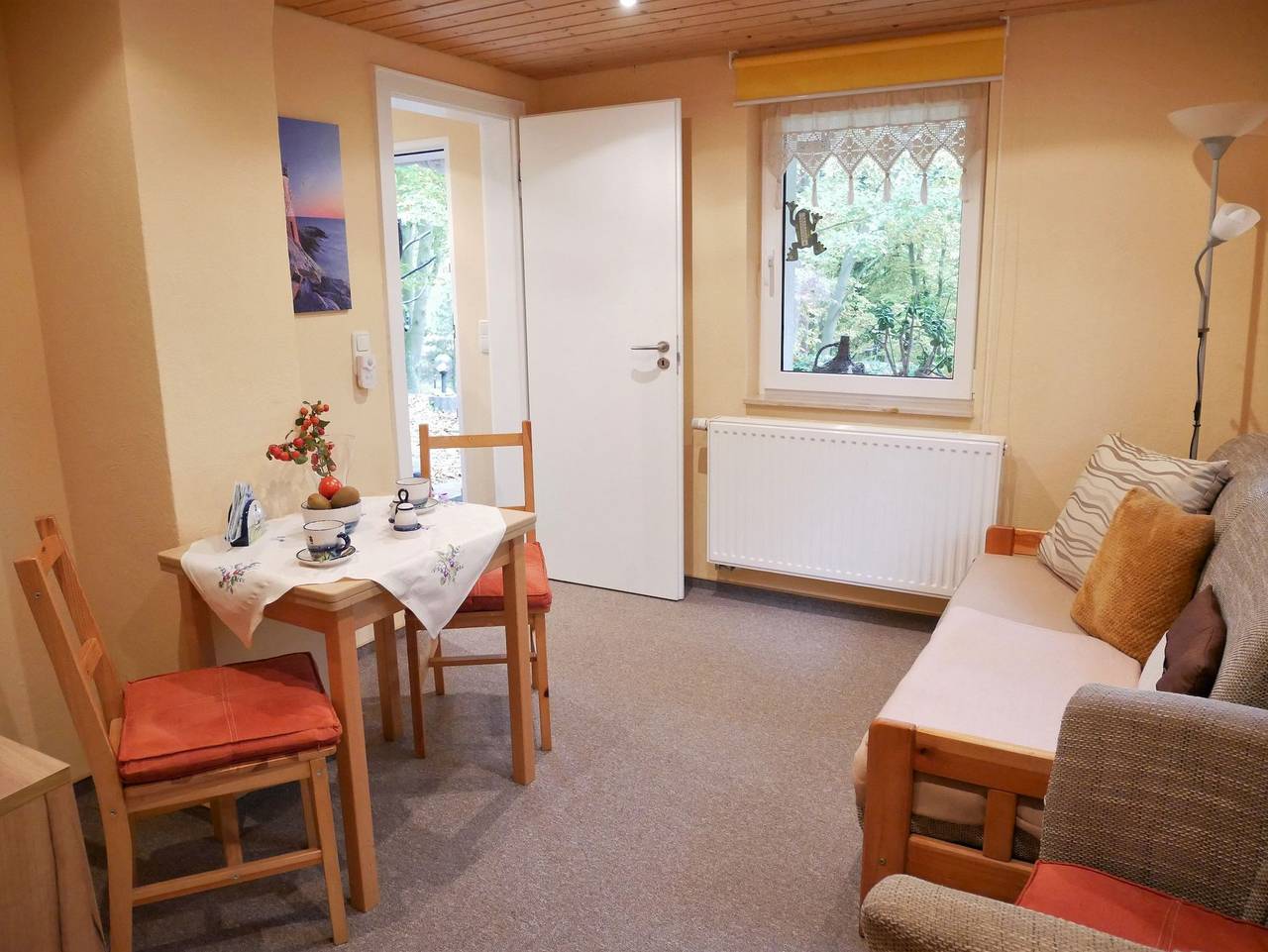 Ganze Ferienwohnung, Fewo Möwennest, nur 200m zum Ostseestrand - Fewo in Kölpinsee, Loddin