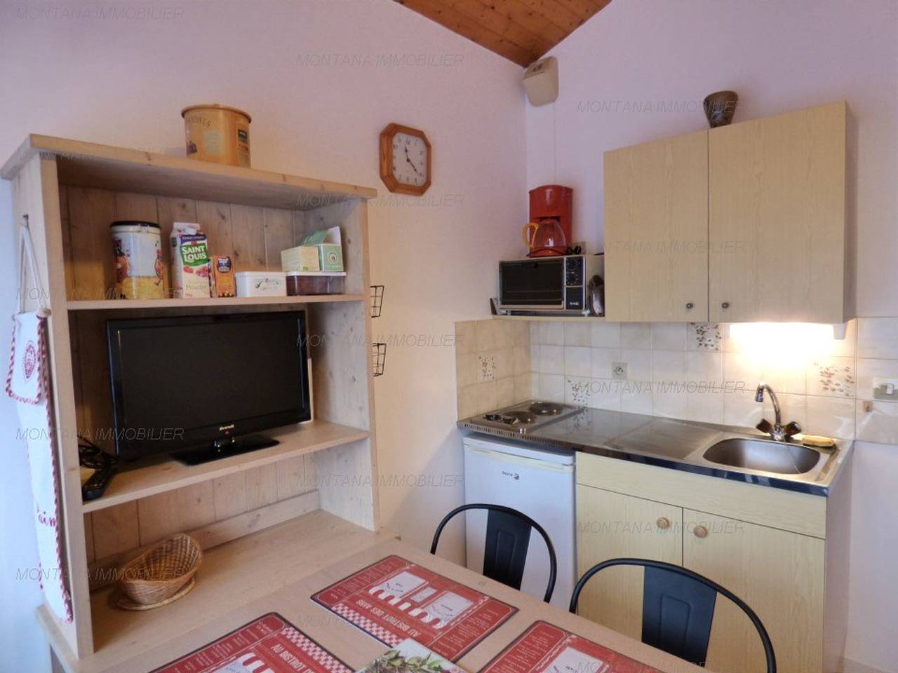 Ganzes Studio, Helles Studio + Bergbereich, 4 Pers, Samance, Le Grand-Bornand in Chinaillon, Le Grand-Bornand
