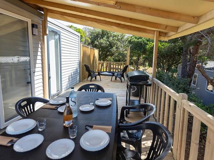 Mobil home pour 4 personnes, avec bassin pour enfant à Pianottoli-Caldarello - 3