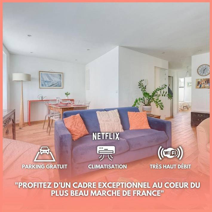 Appartement de vacances pour 6 personnes, animaux acceptés