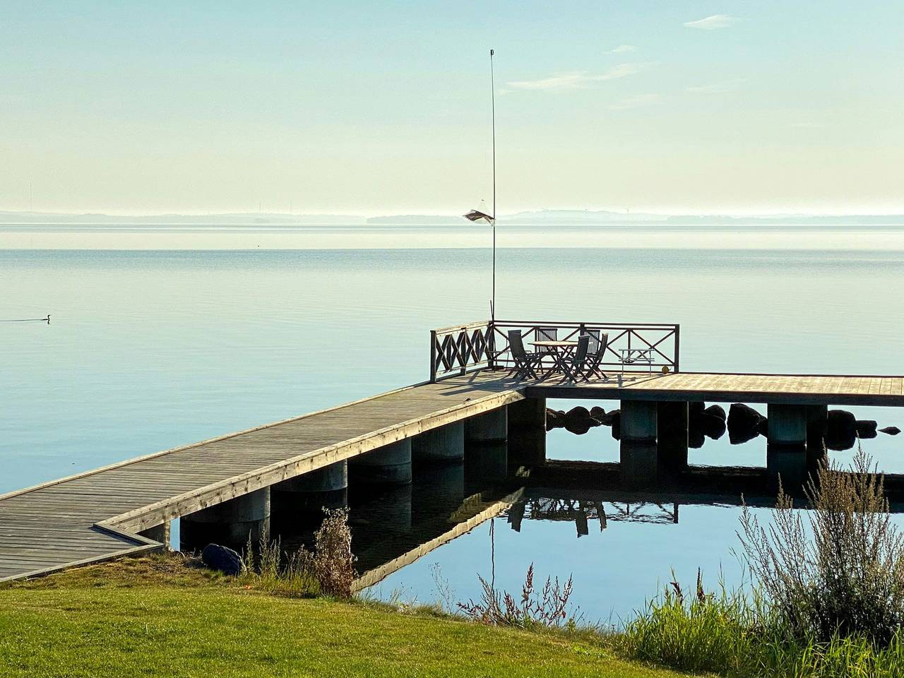 Villa mit Seeblick auf den Vättern in Vadstena in Vadstena, Vättern