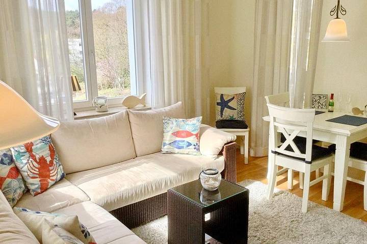 Ferienwohnung für 2 Personen, mit Sauna und Balkon in Heringsdorf