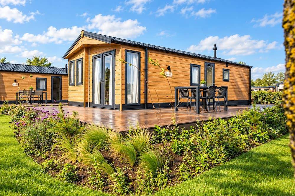 Enjoy your holiday in the Zeebries Cabin: a comfortable holiday home on the Flemish coast for 4 persons, fully equipped for a carefree stay. in Wenduine, De Haan