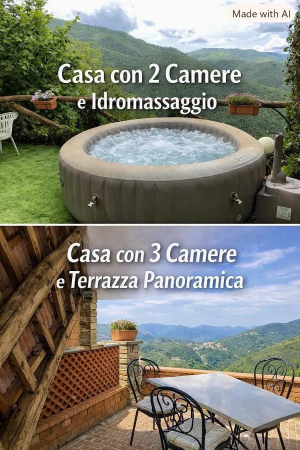 Casa vacanza per 4 persone, con idromassaggio e giardino - 1
