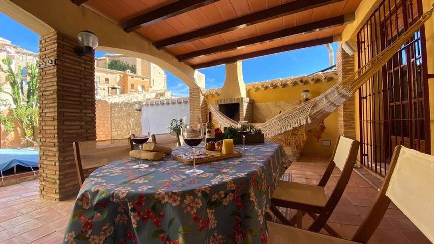 Casa de vacaciones para 12 personas, con jardín además de vistas y piscina, Se admiten mascotas en Comarca del Noroeste (Murcia) - 4