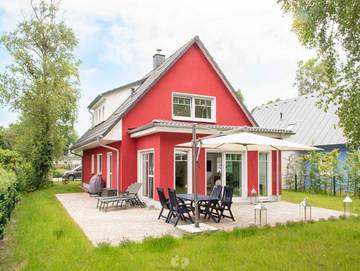 Ferienhaus für 4 Personen, mit Garten und Sauna sowie Terrasse, mit Haustier in Dierhagen