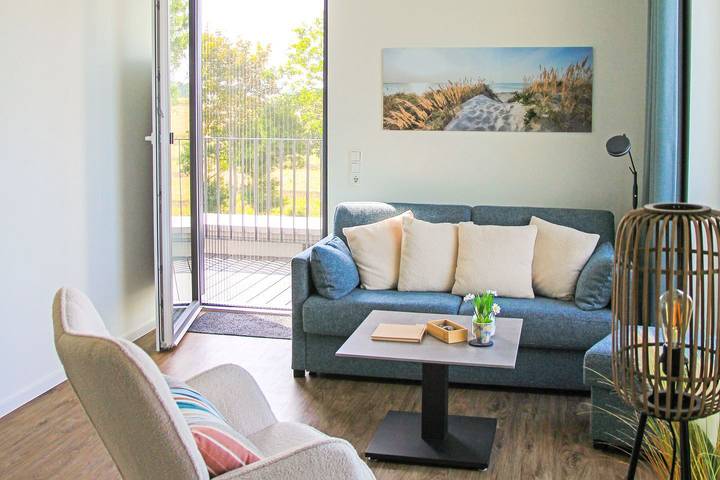 Ferienwohnung für 2 Personen, mit Balkon und Sauna in Marienleuchte - 2