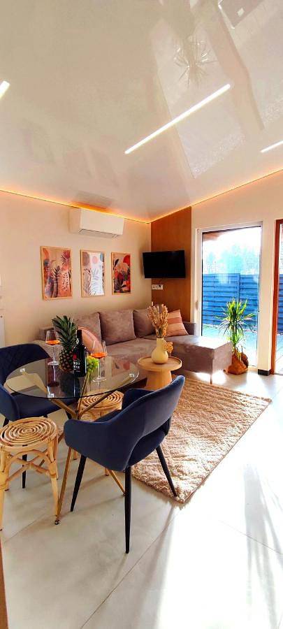 Apartament wakacyjny dla 4 osób, z ogród, zwierzęta dozwolone w Boszkowo