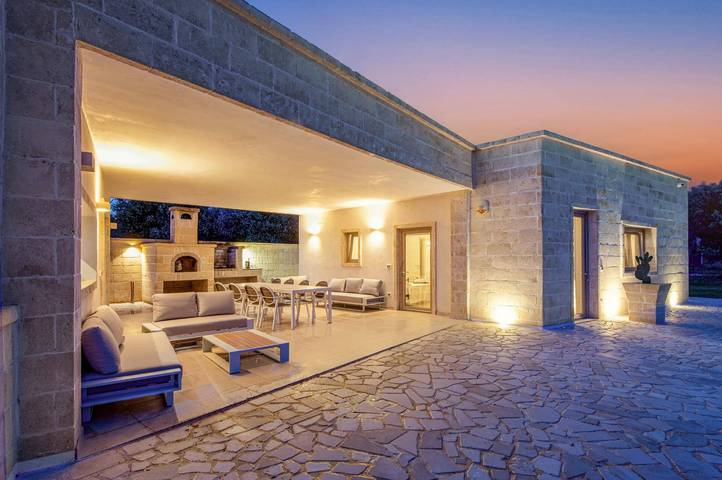 Location de vacances pour 8 personnes, avec jardin à Carovigno - 4