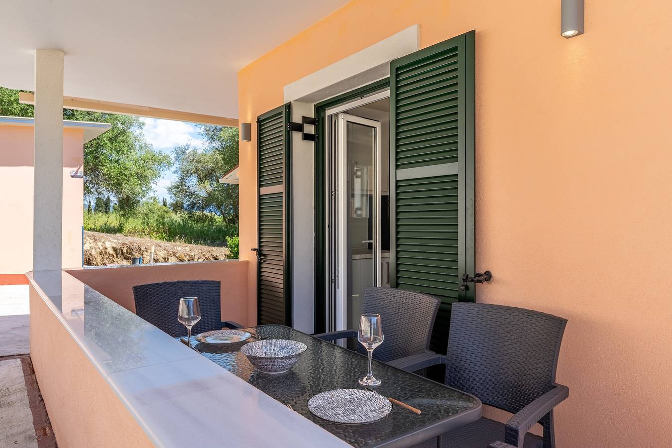 Ganze Wohnung, Apartment 'Luxury Stay' mit Bergblick, Wlan und Klimaanlage in Sidari, Korfu