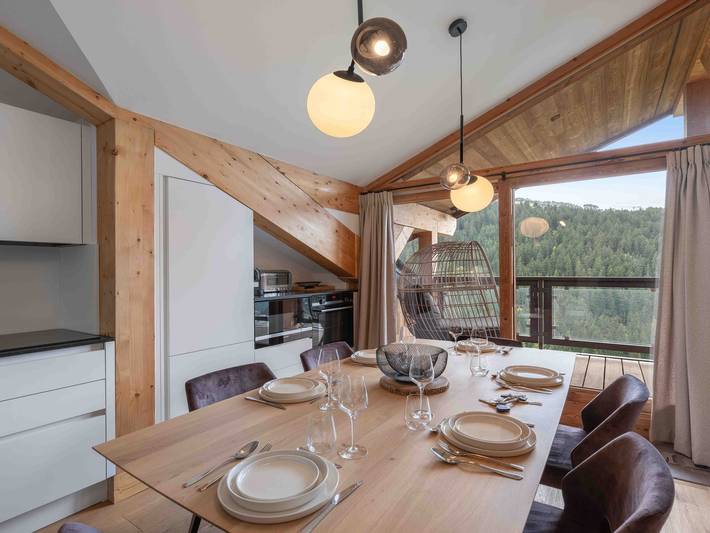 Apartamento entero, Ático moderno en Courchevel, 6 pers, cerca de pistas in Courchevel 1650 (Moriond), Saint-Bon-Tarentaise