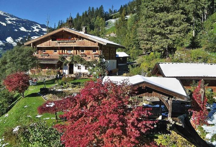 Ferienhaus für 4 Personen, mit Ausblick und Sauna sowie Garten und Balkon, kinderfreundlich im Zillertal - 3