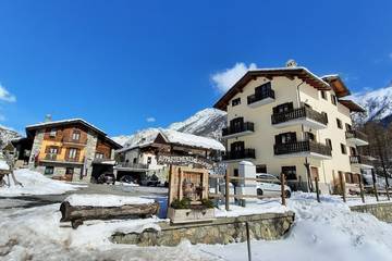 Gîte pour 4 personnes, avec balcon et jardin à Bionaz