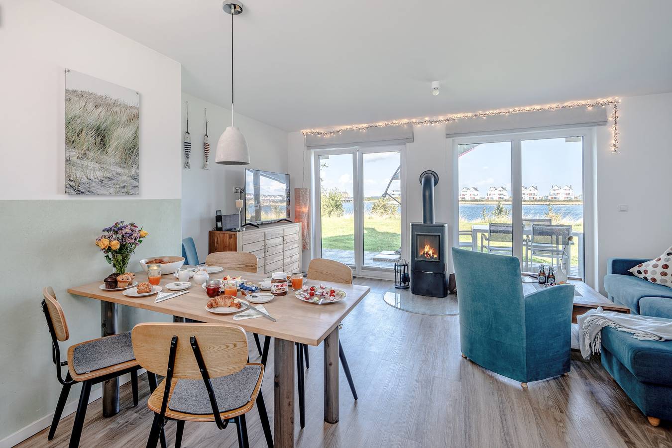 Ferienhaus An der Ostsee by Seeblick Ferien Oro, direkte Wasserlage,Sauna, E-Säule in Olpenitz, Kappeln