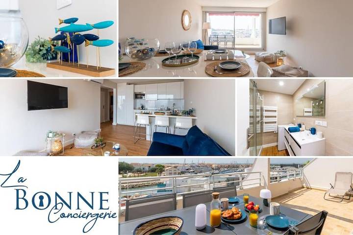 Gîte pour 4 personnes, avec terrasse et vue dans Plage de Carnon - 2