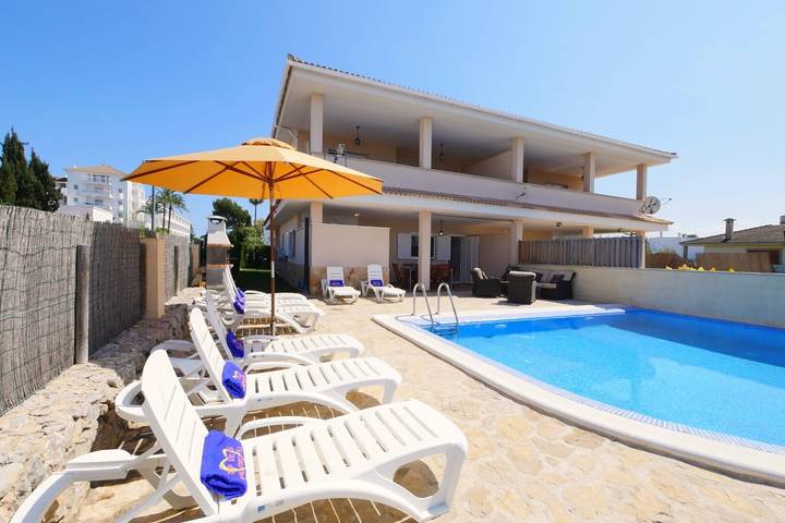 Casa de vacaciones para 8 personas, con Balcón además de Jardín y Vistas al lago en Sineu