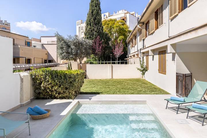 Heated pool inside Palma - Villa Palma 2 in Palma, Mallorca Oeste