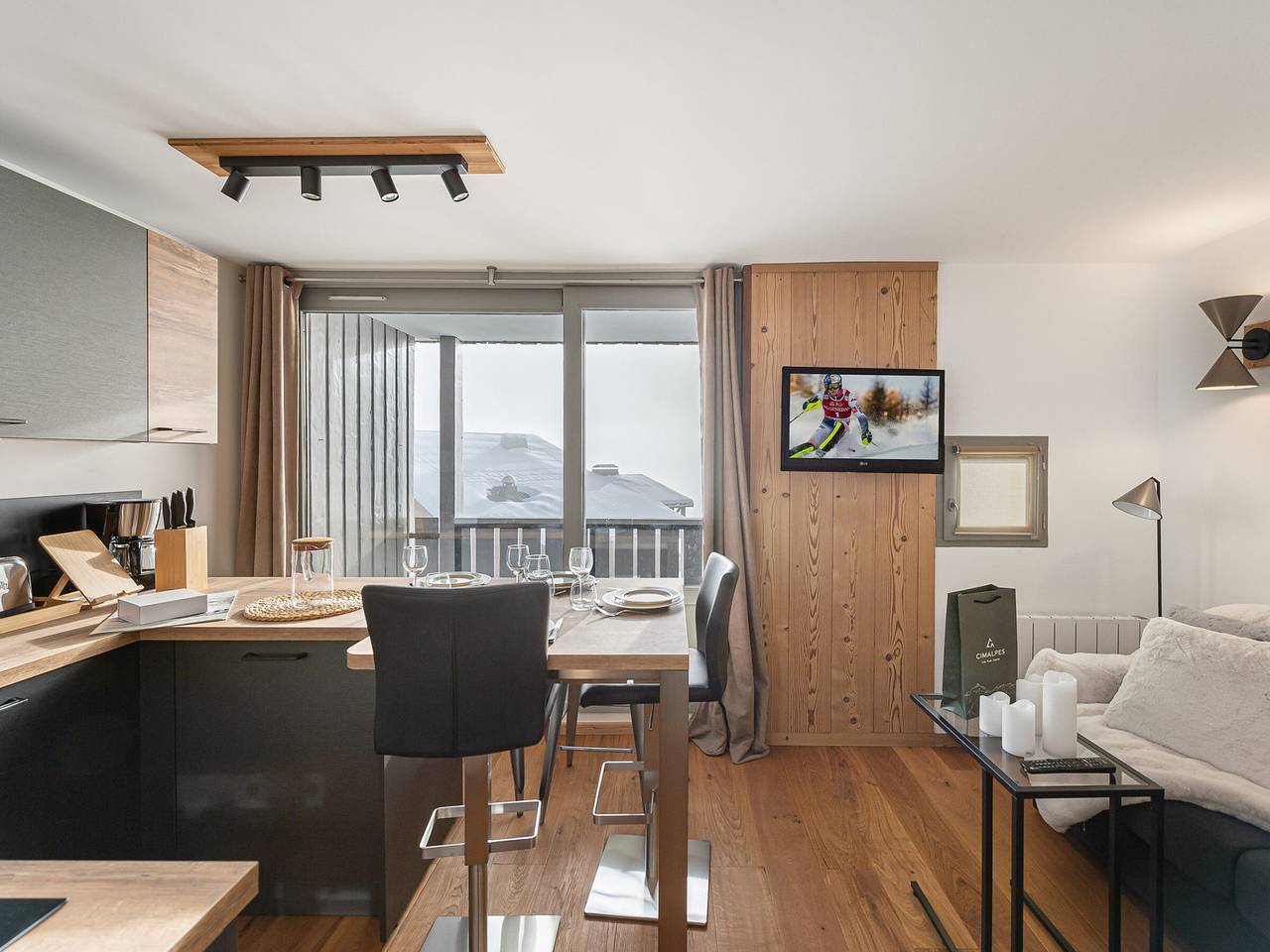 Apartamento entero, Apartamento renovado a pie de pistas para 4 personas en Val Thorens in Val Thorens, Les Trois Vallées