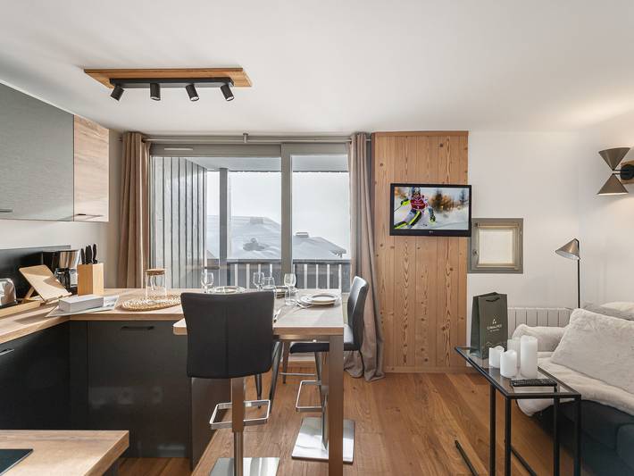 Gîte pour 4 personnes, avec balcon à Val Thorens - 3