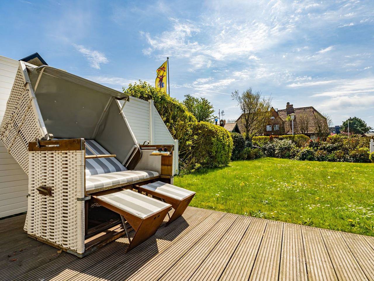 Ganze Ferienwohnung, Emma - Gemütliche Erdgeschoss-Ferienwohnung mit Terrasse. in Westerland, Sylt (Gemeinde)