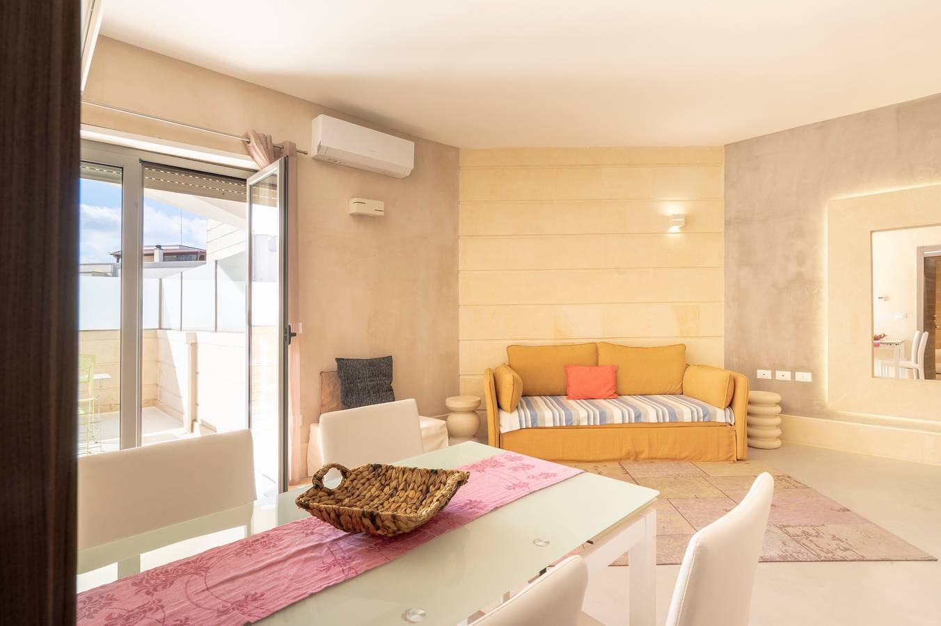 Ganze Wohnung, Apartment 'Biancomare Otranto - 3' mit privater Terrasse, Wlan und Klimaanlage in Otranto, Otranto und Umgebung