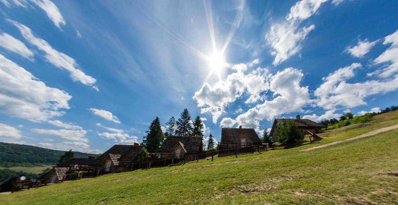 Domki na Stoku in Ustrzyki Dolne, Karpaty (Polska)