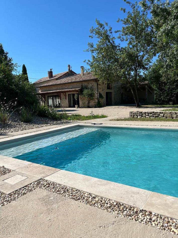 Gîte für 10 Personen, mit Garten und Terrasse sowie Pool