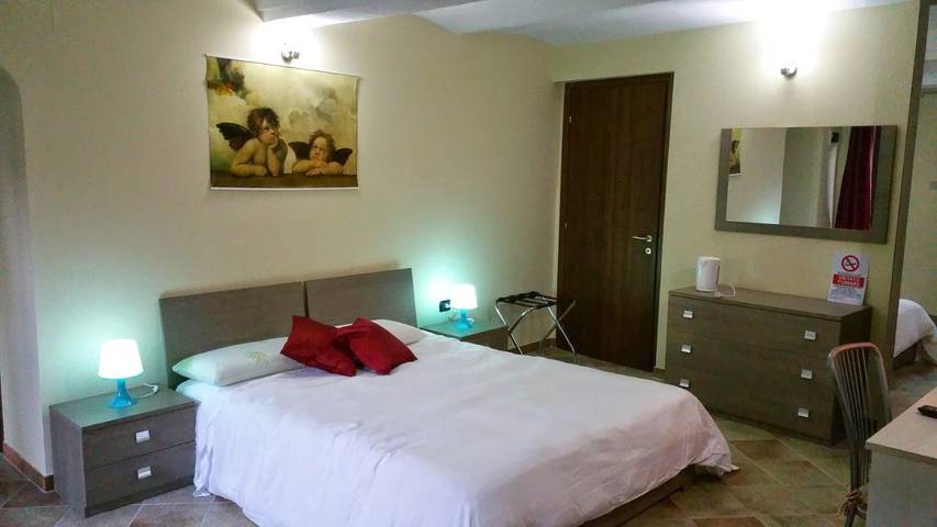 Chambre d’hôte pour 4 personnes, avec vue et jardin, animaux acceptés à Giaveno