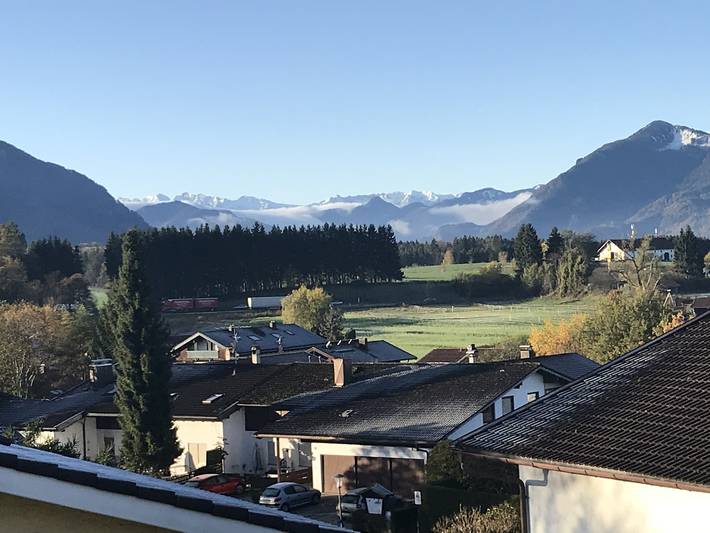 Ferienwohnung für 4 Personen, mit Balkon und Balkon/Terrasse in Grabenstätt