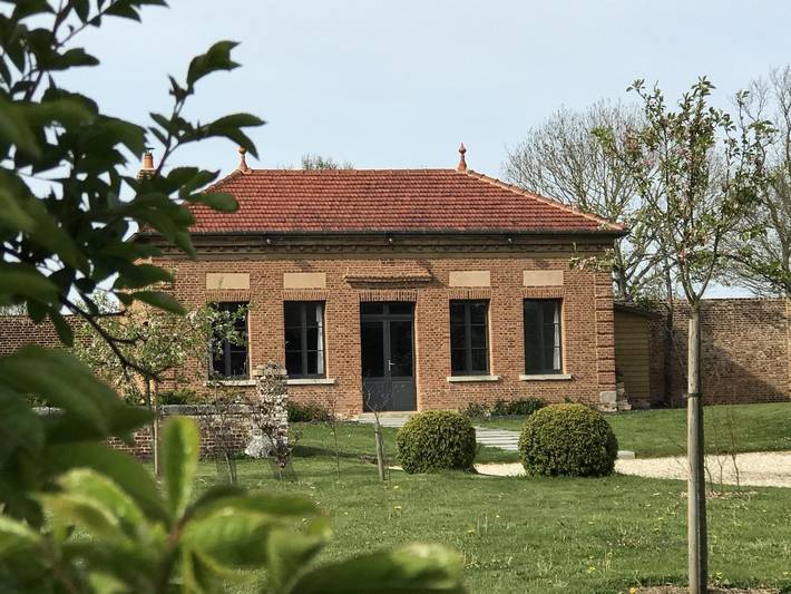 Gîte pour 4 personnes, avec Terrasse ainsi que Jardin et Vue