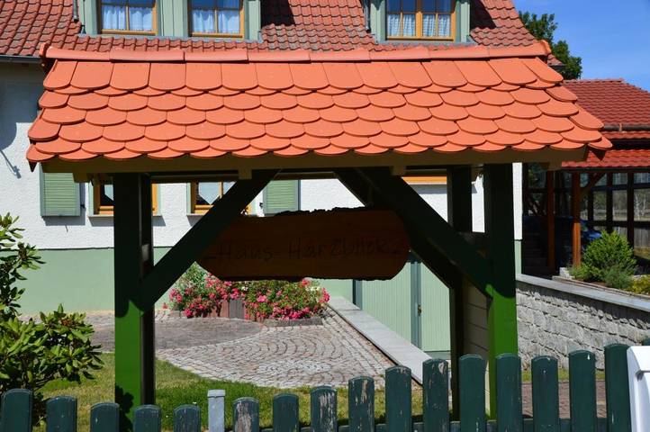Ferienhaus für 9 Personen, mit Balkon und Terrasse sowie Garten und Ausblick in Allrode - 4