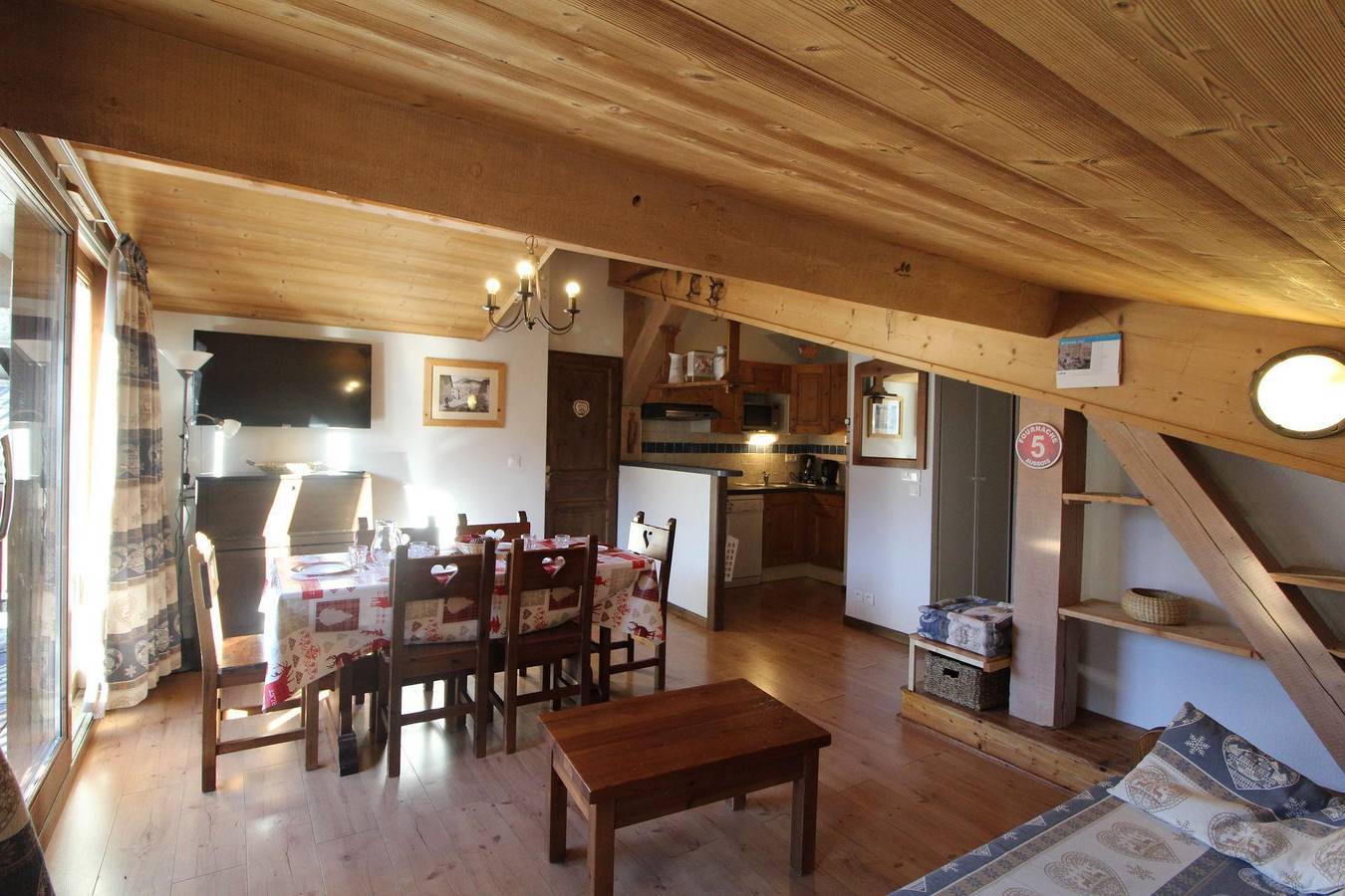 Apartamento entero, Résidence les Sports - Apartamento 3 piezas para 6 personas (017) in Aussois, Región de Saint-Jean-de-Maurienne