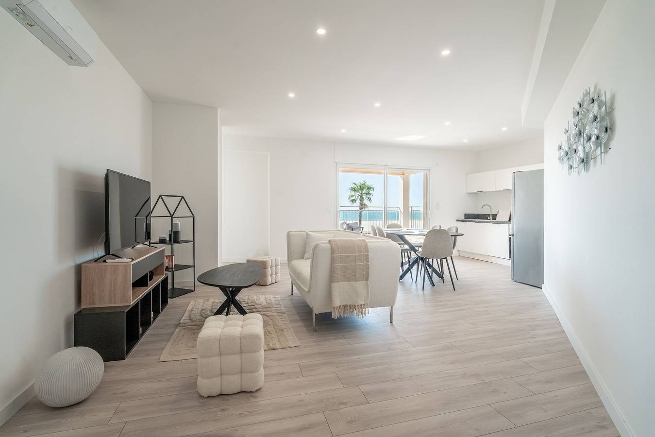 Ganze Wohnung, Ferienhaus 'Face À La Mer 1' mit Klimaanlage in Port-la-Nouvelle, Mittelmeerküste (Frankreich)