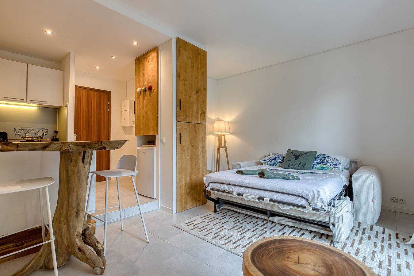 Geheel appartement, Vakantieappartement voor 2 personen met balkon in Annecy-le-Vieux, Annecy (commune)